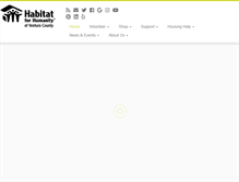 Tablet Screenshot of habitatventura.org